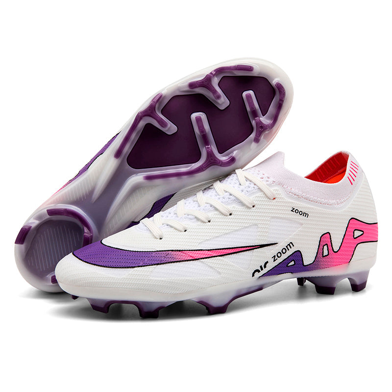  Air Zoom Soccer Cleats, Artificial Grass Football Boots, Breathable Knit Collar Cleats for Soccer Matches -Yinzu199