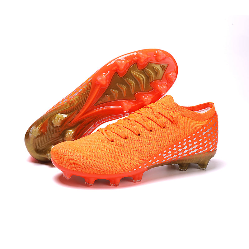 AG Sock Collar Soccer Cleats, Artificial Grass Football Boots, Breathable Speed Training Sneakers for Youth & Adults-Yinzu-QS003-2