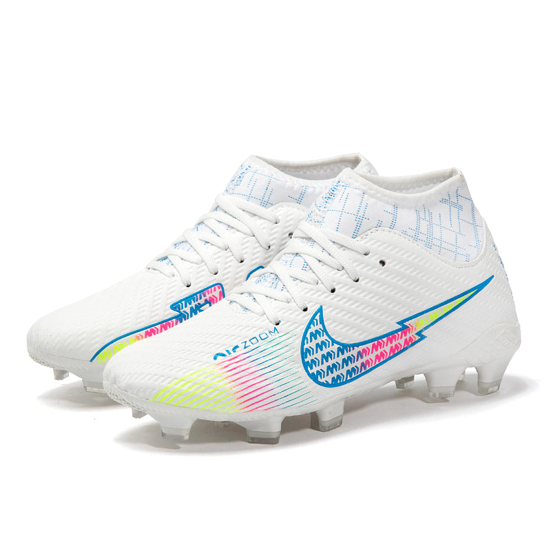 High Top Soccer Cleats AG Football Boots, Professional Outdoor Training Soccer Shoes for Adult Youth, Non-Slip Durable Athletic Football Shoes Multiple Colors Available-xuanle596-1