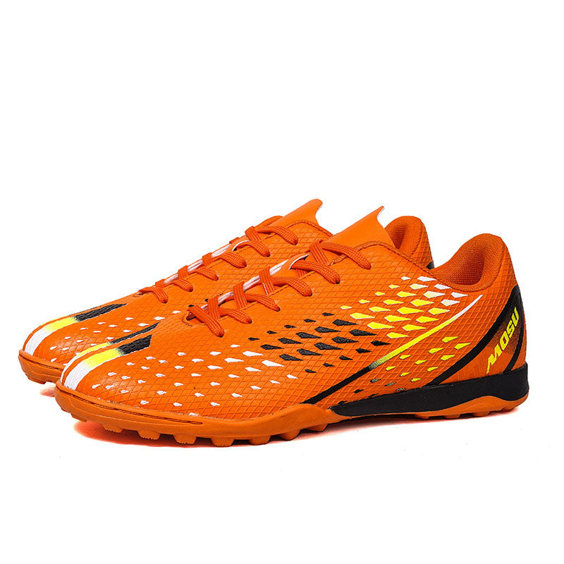 Youth & Adult TF Turf Soccer Cleats, Lightweight Breathable Short Studs Football Shoes, Outdoor Artificial Turf Training Soccer Boots for Boys Men-zankexieye1681