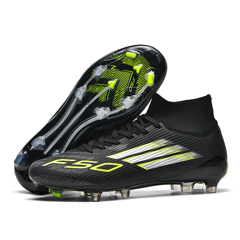 F50 Elite AG Soccer Cleats ¨C Professional Men High-Top Breathable Football Shoes Outdoor&Indoor Court - WEJIESS2701