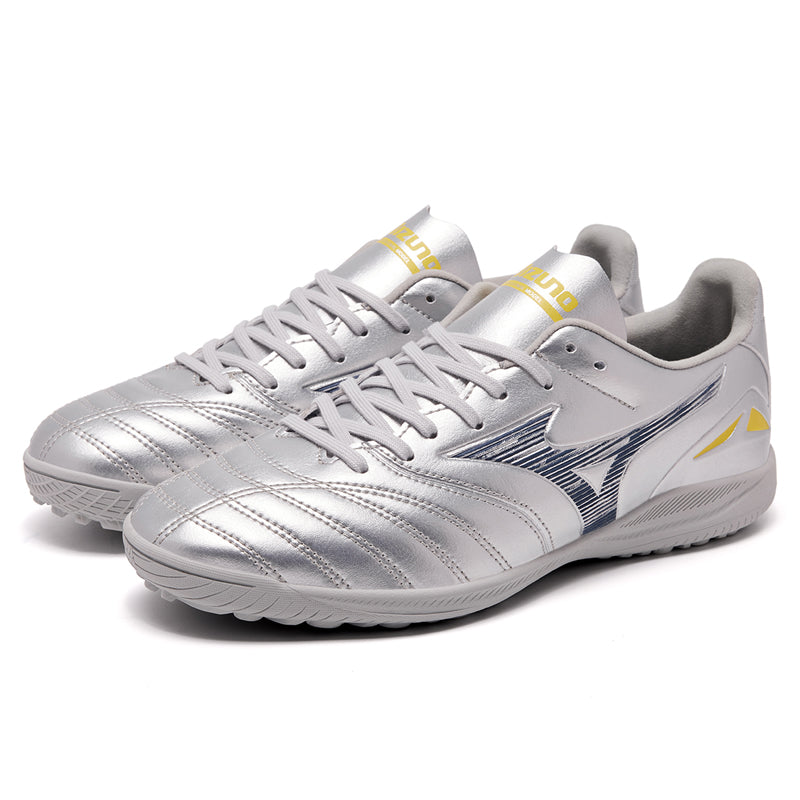 TF Turf Soccer Cleats, Classic Leather-Like Training Football Shoes, Non-Slip Athletic Sneakers for Artificial Turf-HxhJ2511