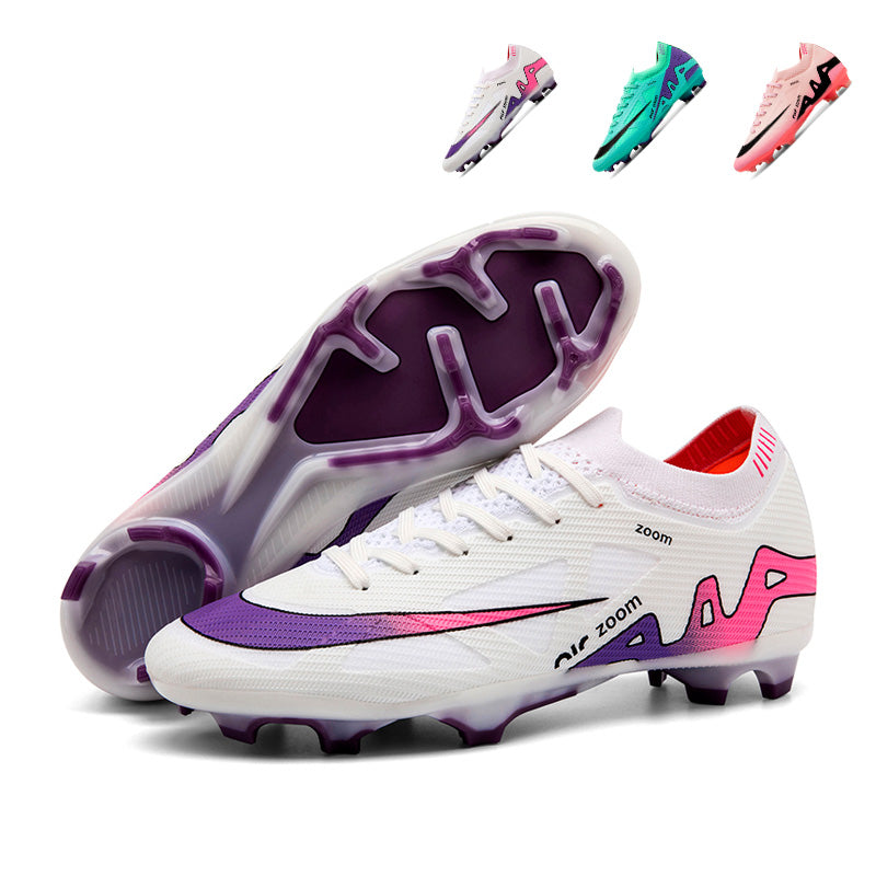 &nbsp;Air Zoom Soccer Cleats, Artificial Grass Football Boots, Breathable Knit Collar Cleats for Soccer Matches -Yinzu199