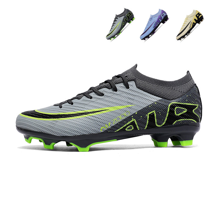 &nbsp;Air Z000 Soccer Cleats, Artificial Grass Football Boots, Breathable Knit High-Top Training Sneakers for Natural Grass-Yinzu-BD002