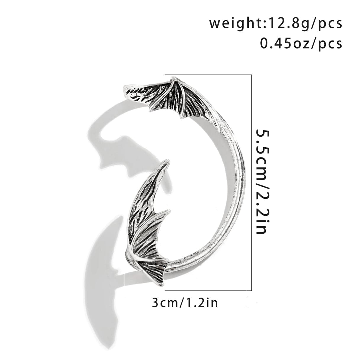 Bat Wings Ear Wrap Earring