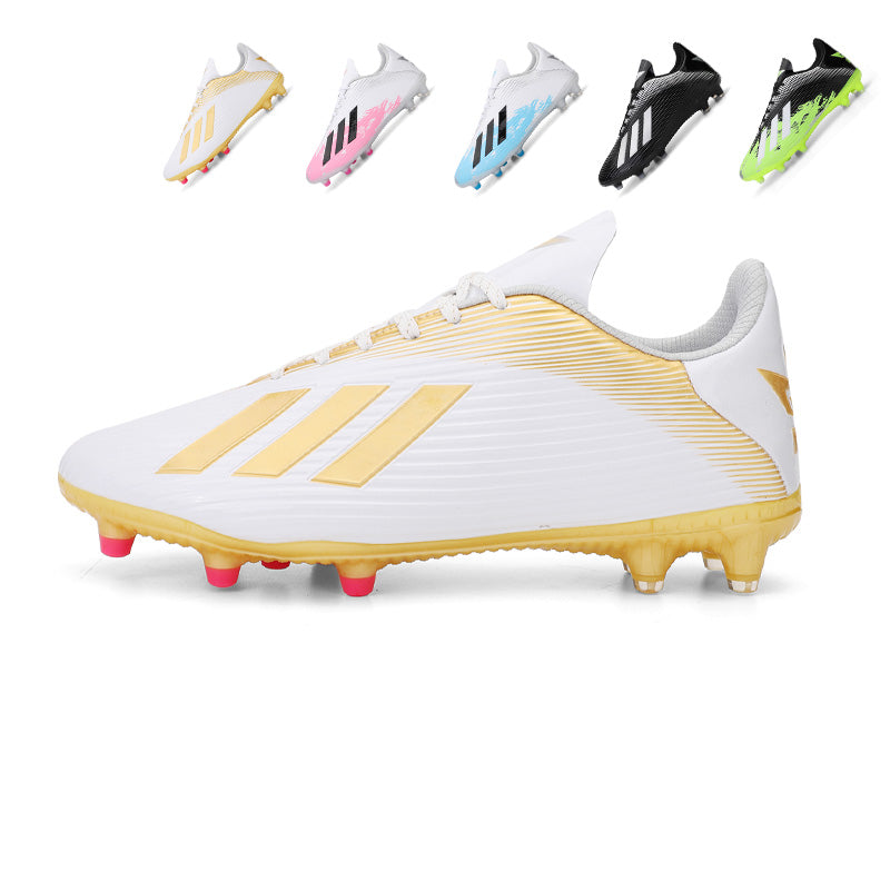 &nbsp;Low-Top AG Artificial Grass Soccer Cleats, Gradient Splatter Print Football Boots, Lightweight Breathable Training Sneakers-Yinzu-X27-1